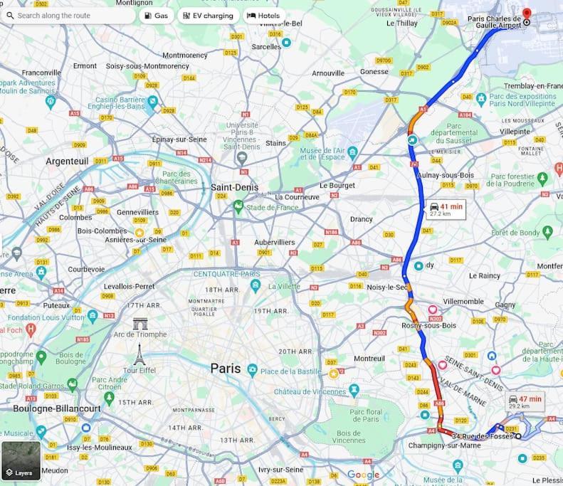 Charme & Confort T2 Lumineux Entre Paris And Disney Villiers-sur-Marne Zewnętrze zdjęcie